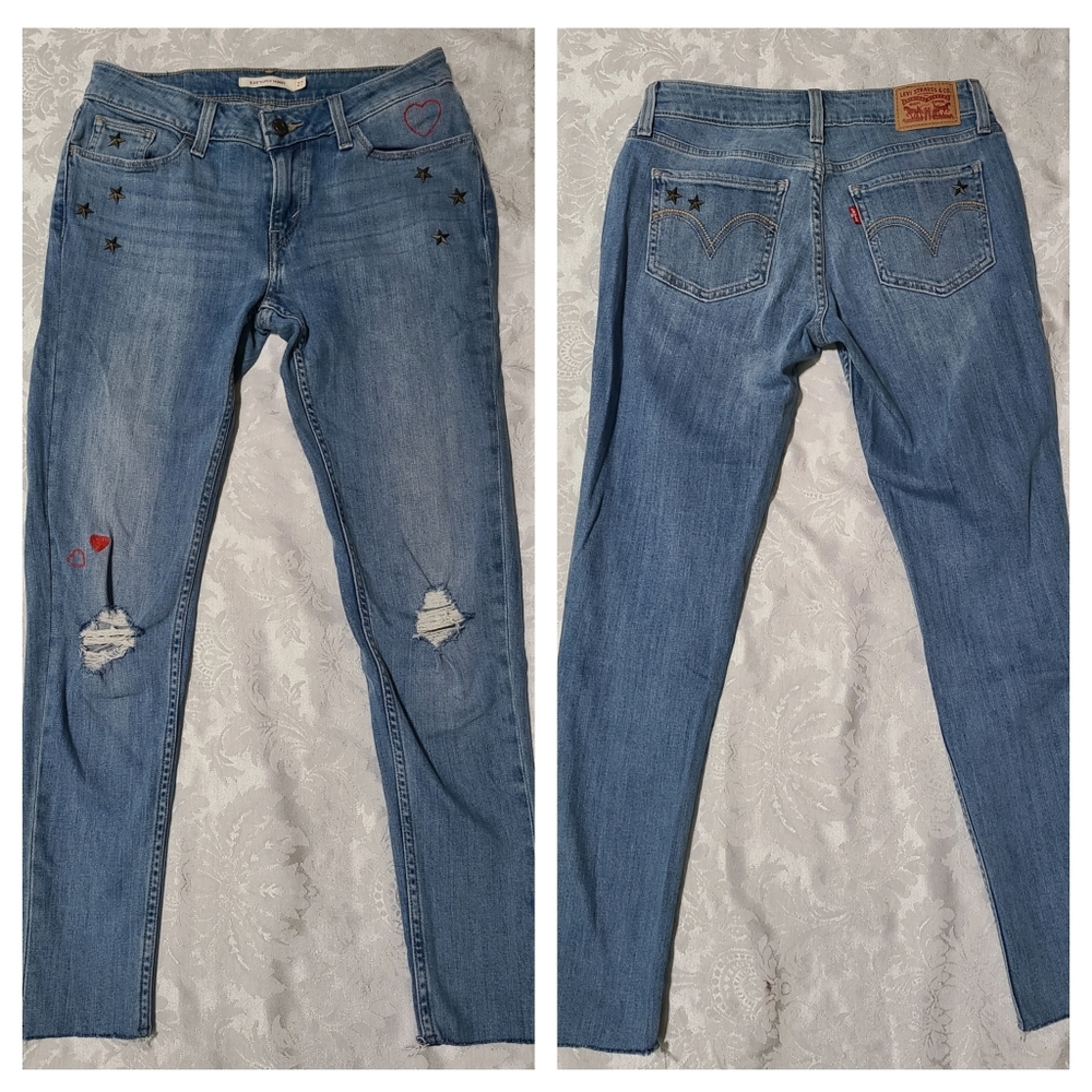 Star Studded Levi's